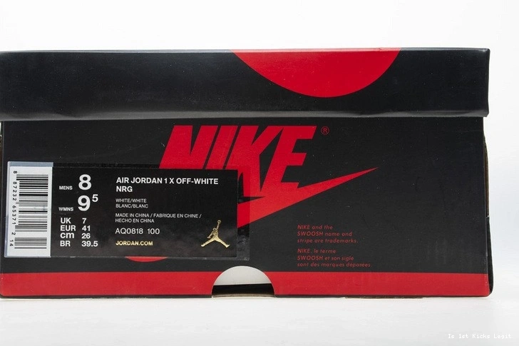  Jordan Air 1 retro NIKE OWT White AQ0818-100 high 1129